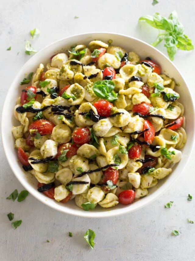 CAPRESE PESTO PASTA SALAD